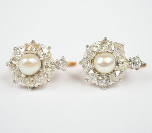 3,5 ct teemantkõrvarõngad 750 kuld (2 foto / 3)