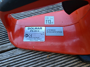 Vähekasutatud mootorsaag Dolmar PS35-C by Makita (2 foto / 5)