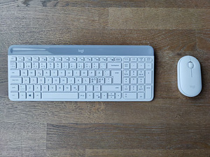 Logitech Combo juhtmevaba klaviatuur + hiir (1 foto / 2)