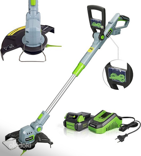 Akutrimmer 20V 2,0 aku + laadija. UUS!