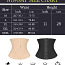 Женский корсет для похудения черный, разные размеры (фото #3)