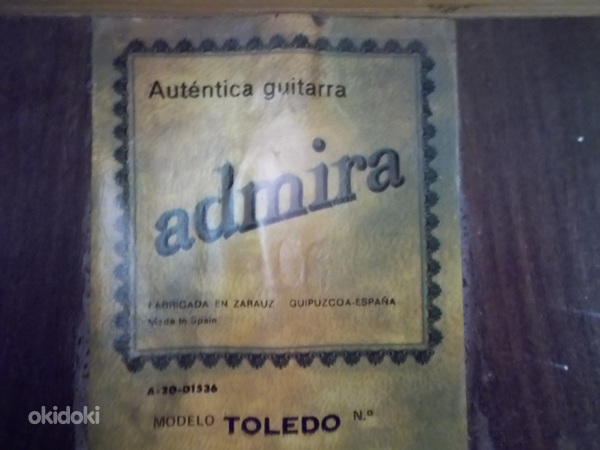 Классическая Испанская гитара Admira Toledo (фото #4)