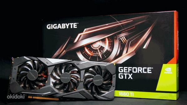 Гигабайт Geforce GTX 1660 TI Gaming OC (фото #1)