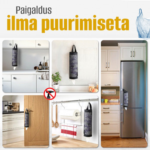 Hoiukorv - korraldaja polüetüleenkottide jaoks (4 foto / 8)