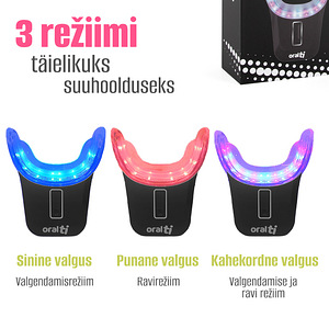 LED-hammaste valgendamine kodus (5 foto / 10)