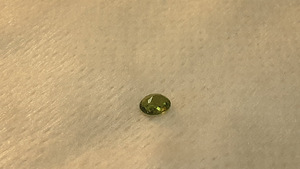 Kromturmaliin; looduslik;0,31ct; roheline-punane; ovaalne (4 foto / 10)