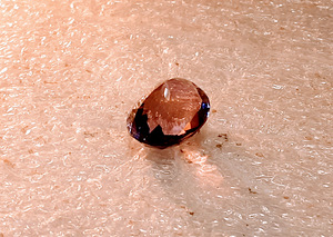 Ametriin; natuur;7,66ct; lilla-kollane;VVS; paranemist pole (6 foto / 10)