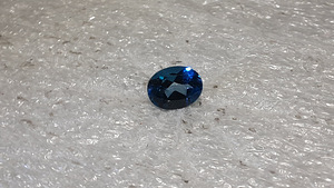 Topaas; natuur;2,39ct; Londoni sinine; VVS; Brasiilia; pole (7 foto / 9)