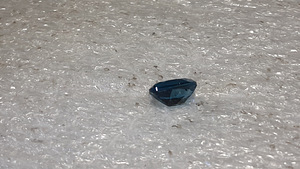 Topaas; natuur;2,39ct; Londoni sinine; VVS; Brasiilia; pole (8 foto / 9)
