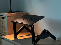 Столик трансформер для ноутбука металический
