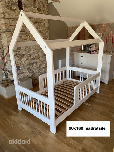 Детская кровать-домик для матрасов 80x160 (фото #2)