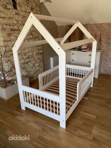 Детская кровать-домик для матрасов 80x160 (фото #3)