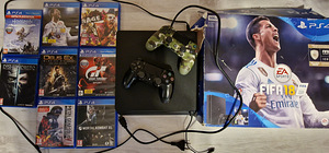 Playstation 4 slim +8 игровой диск PS (1 фото из 1)