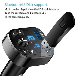 OLAF Bluetooth 5.0 automuusikamängija, fm-front (3 foto / 5)