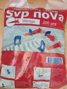 Plaatide tasandussüsteem.SVP Nova Klinya(200 tk)OPT saadaval (3 foto / 5)
