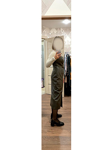 Eco-leather strap dress (5 foto / 5)
