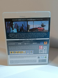 PS3 Grand Theft Auto V (GTA 5) + kaart (2 foto / 3)