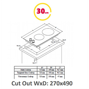 Варочная панель simfer H3.020.DEISP индукционная (2 фото из 4)