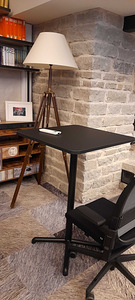 Must kõrge laud Ikea (104cm)