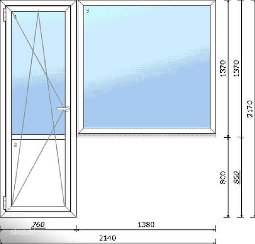 PVC aknad ja uksed Fauga (foto #3)