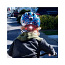 Новый детский шлем Abus Smiley с задним светодиодным фонарем 50-55 см (фото #2)