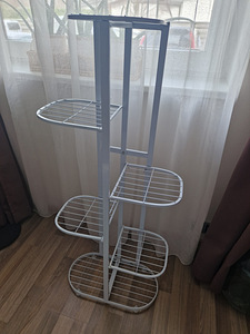 Стеллаж для растений, подставка для цветов 107x44x23 см. Omniva xl- 5.8€