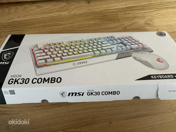MSI | Vigor GK30 COMBO valge | klaviatuur ja hiir (foto #1)