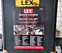 Tööriista komplekt 186 osad LEX