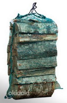 Каминные дрова Береза 40л в сетке (фото #1)