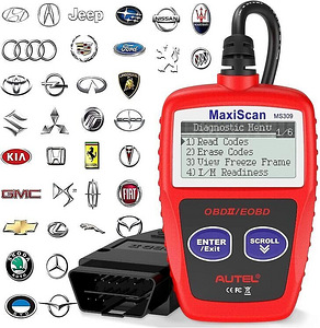 Autel Maxiscan MS309 universaalne OBDII diagnostikaseade (1 foto / 2)