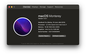 MacBook Pro 15-inch, Mid 2015 (7 foto / 9)