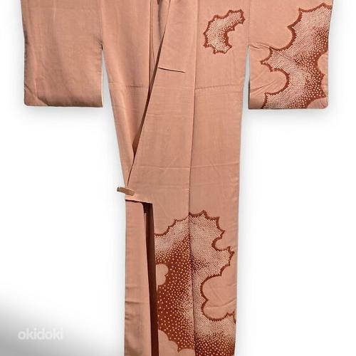 Винтажное шелковое кимоно (фото #3)