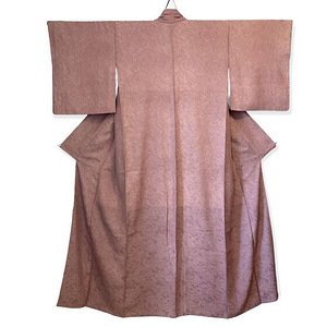 Винтажное шелковое кимоно, розовое