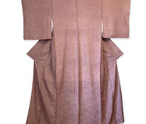 Винтажное шелковое кимоно, розовое