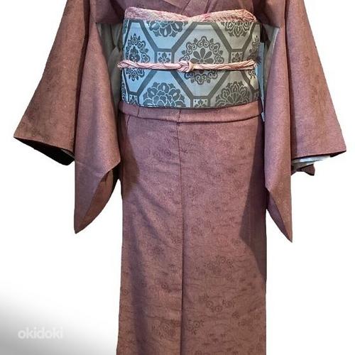 Vintage siidist kimono,pink (foto #5)
