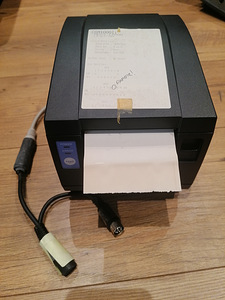 Чековый принтер/термопринтер CBM 1000 (1 фото из 2)