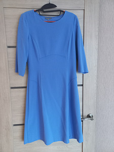 Женское платье, небесно голубой цвет. Размер - 34|36