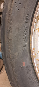 185/65 R14 suverehvid + veljed 4x108 (1 foto / 4)