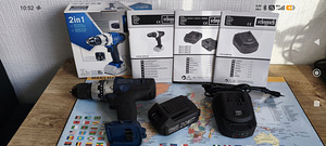 Akutrell-kruvikeeraja Scheppach CDD45-20ProS 20V (2 foto / 2)