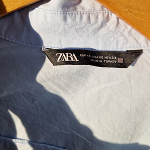 Укороченная рубашка Zara (4 фото из 6)