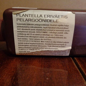 Pelargoontaimede vedelväetis 1 L (2 foto / 2)