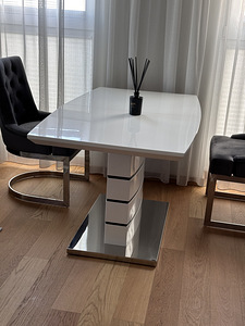 Pikendatav söögilaud 140x80 (2 foto / 6)