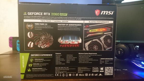 GeForce MSI RTX 2060 SUPER GAMING X 8GB (foto #3)