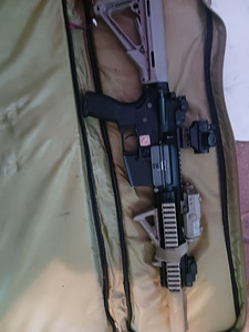 Müün modifitseeritud airsofti relv