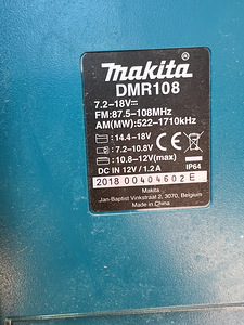 Makita DMR 108 (2 foto / 2)