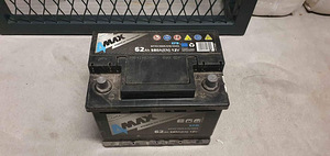 Kasutatud 2 aastat, 4MAX 12V 62Ah/580A START&STOP EFB -+ 242 (1 foto / 1)