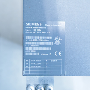 Модуль двигателя Siemens SINAMICS S120 6SL3120-2TE21-8AA0 (3 фото из 4)