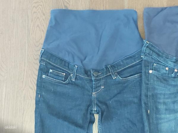 2 пары джинсов для беременных H&M, s34 (фото #2)