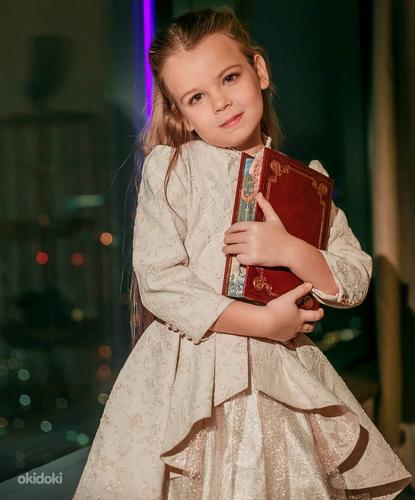 Продам эксклюзивное платье "Маленькая Леди" (128-134 cм) (фото #1)