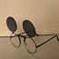 Черные метал. солнцезащитные очки с открывающимися стеклами (фото #2)